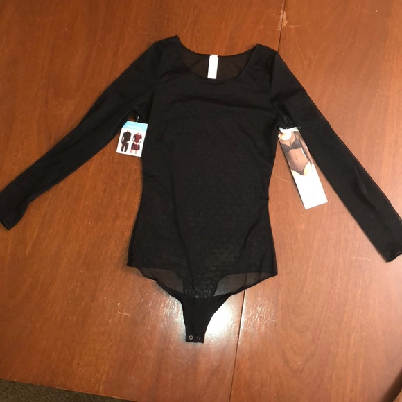 spanx long sleeve bodysuit